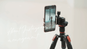 インスタグラムのリールの撮影作業